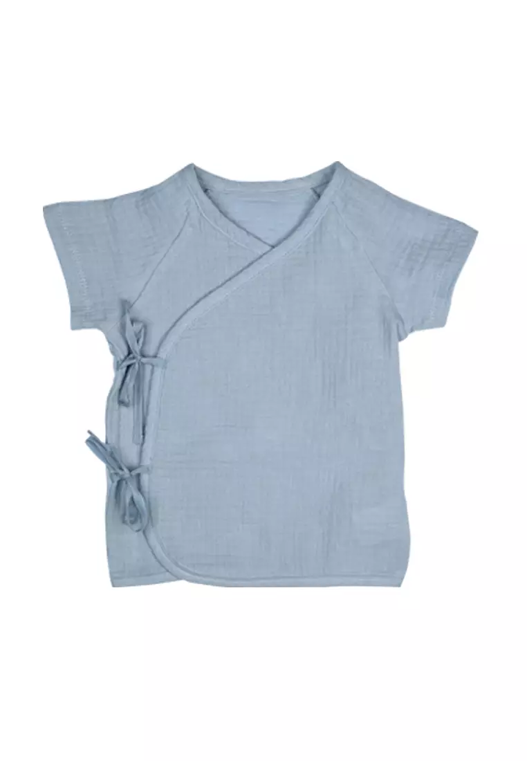 Mallows Lamu - Short Sleeves Side-Tie For Infants / Baby Clothes