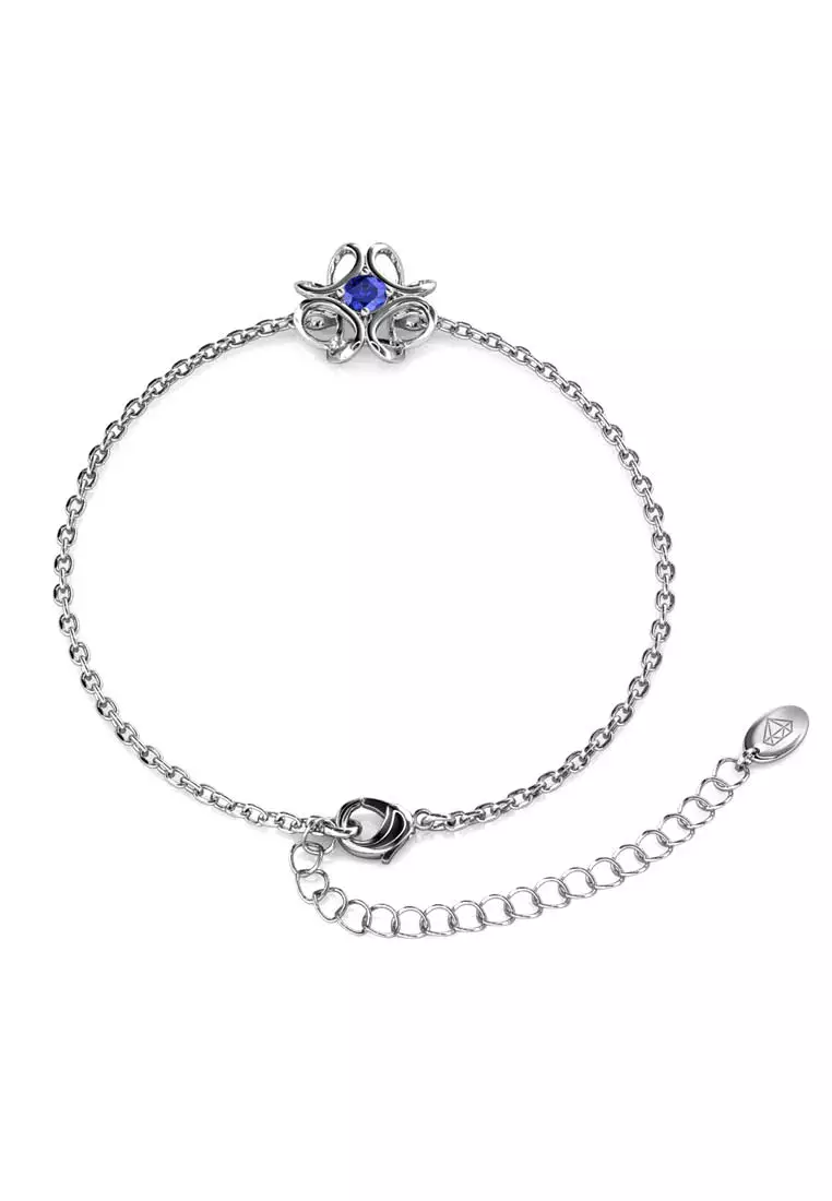 Daffodil Bracelet WG September - Gelang Crystal Swarovski by Her Jewellery