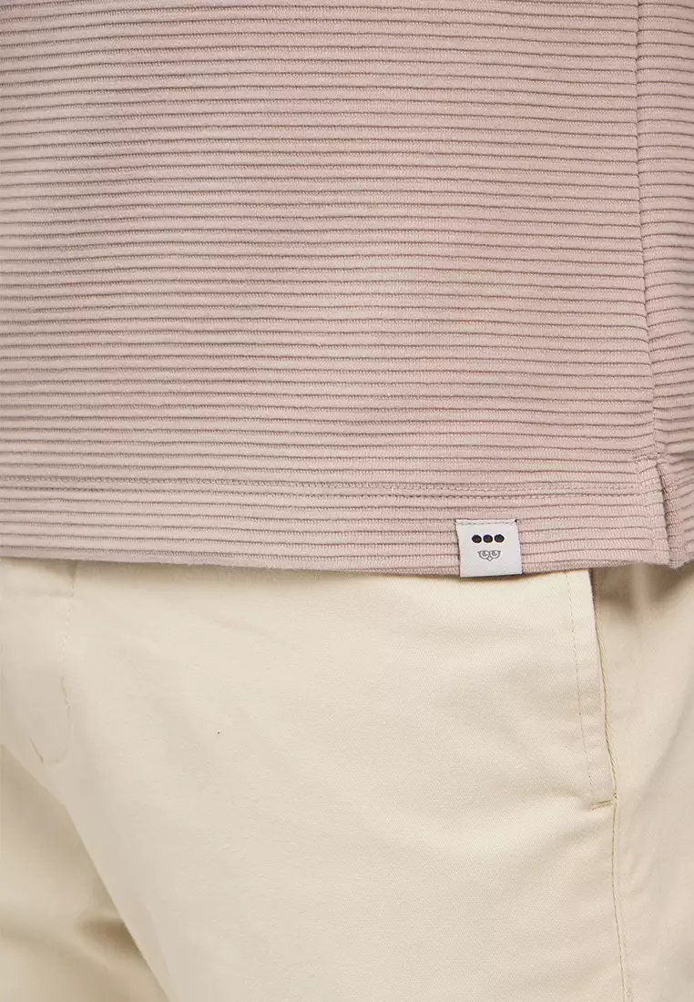 O.O.O. Textured Polo Shirt