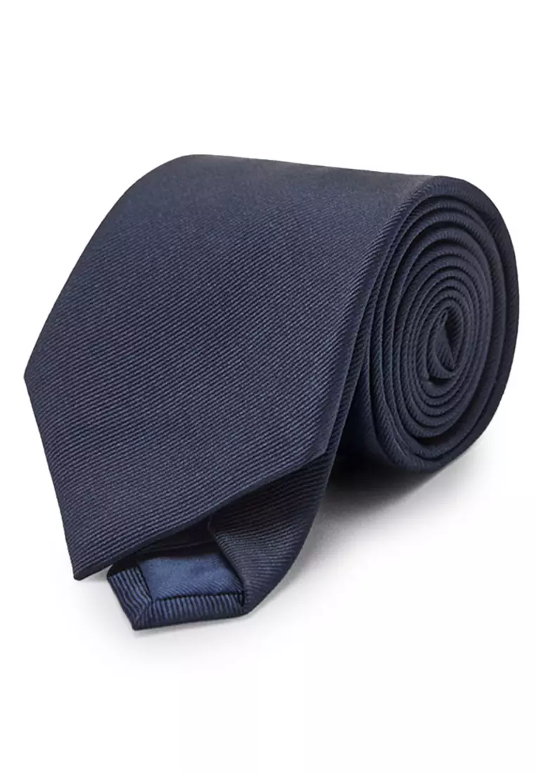 Plain Silk Tie