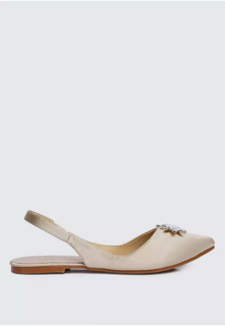 Discount on My Ballerine  shoes - SKU: My Ballerine - Katrina Comfy Ballerina In Gold