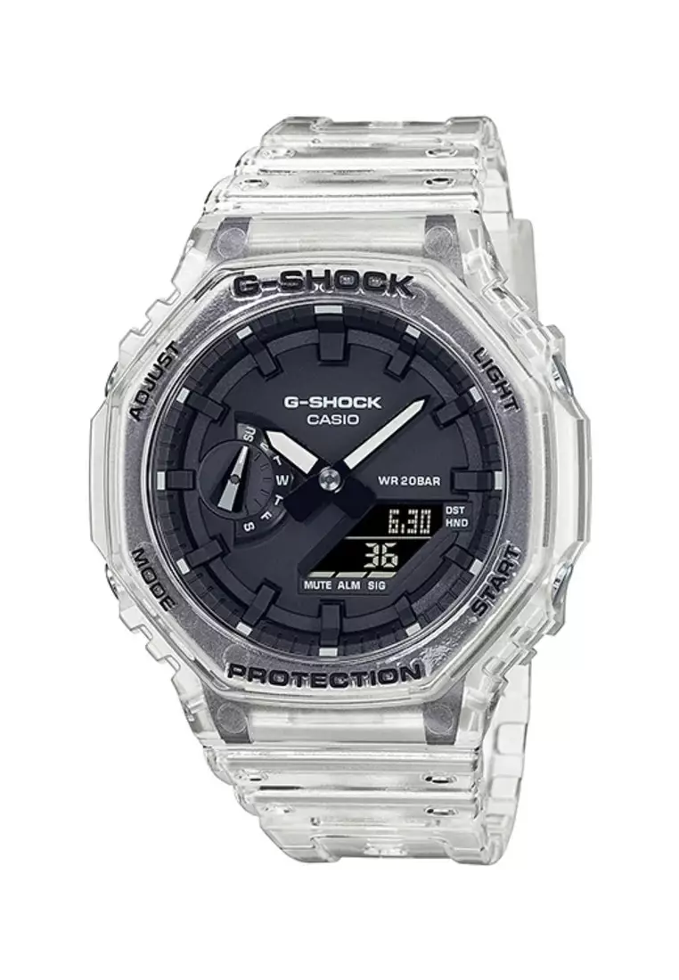 Casio g shock 2025 white strap