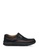 Louis Cuppers black Textured Panels Loafers 21EDDSHA19CB7CGS_1