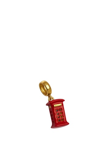 TOMEI gold TOMEI Little London Charm of the Ring Ring Red Telephone Booth, Yellow Gold 916 (TM-YG0810P-EC) (2.71G) 87DA7ACF7FF89FGS_1