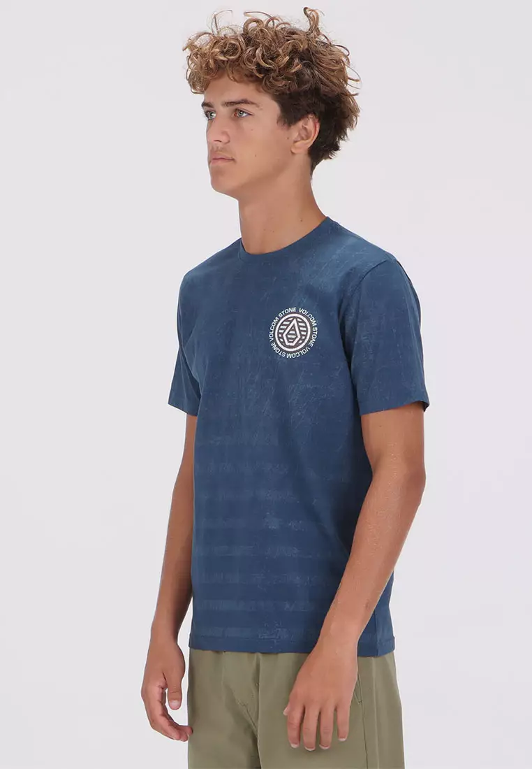 MCT FADE TO VAST SHORT SLEEVE TEE DEEP BLUE