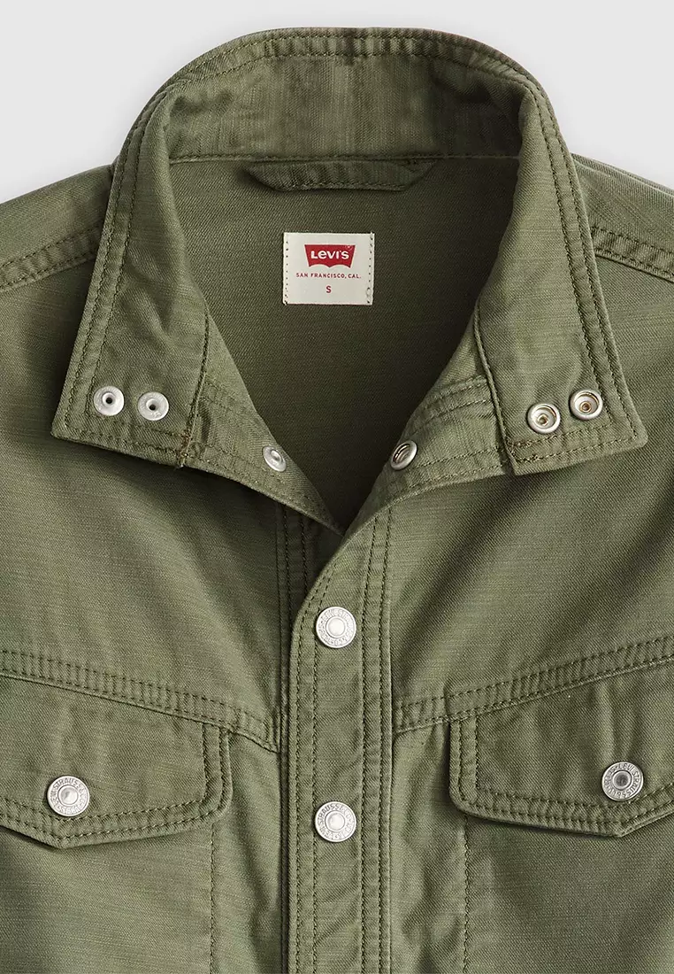 Levi's® Women's Short-Sleeve Surplus Romper (001WI-0000)