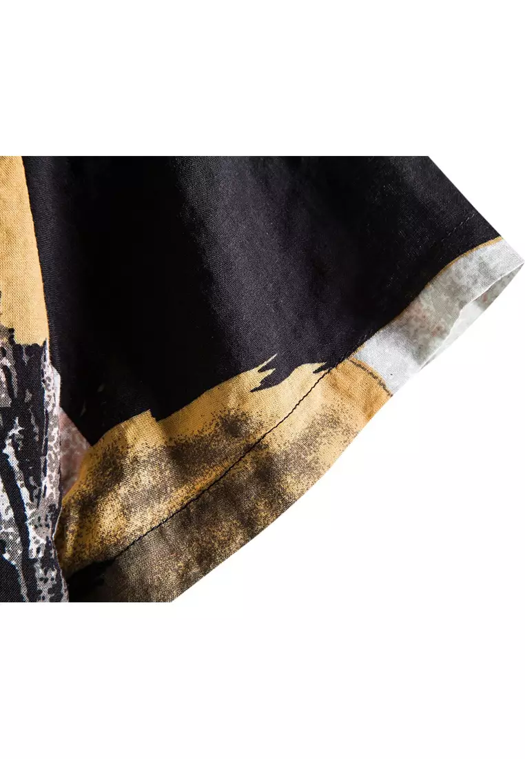 Short Sleeve Printed Shirt YL-C135