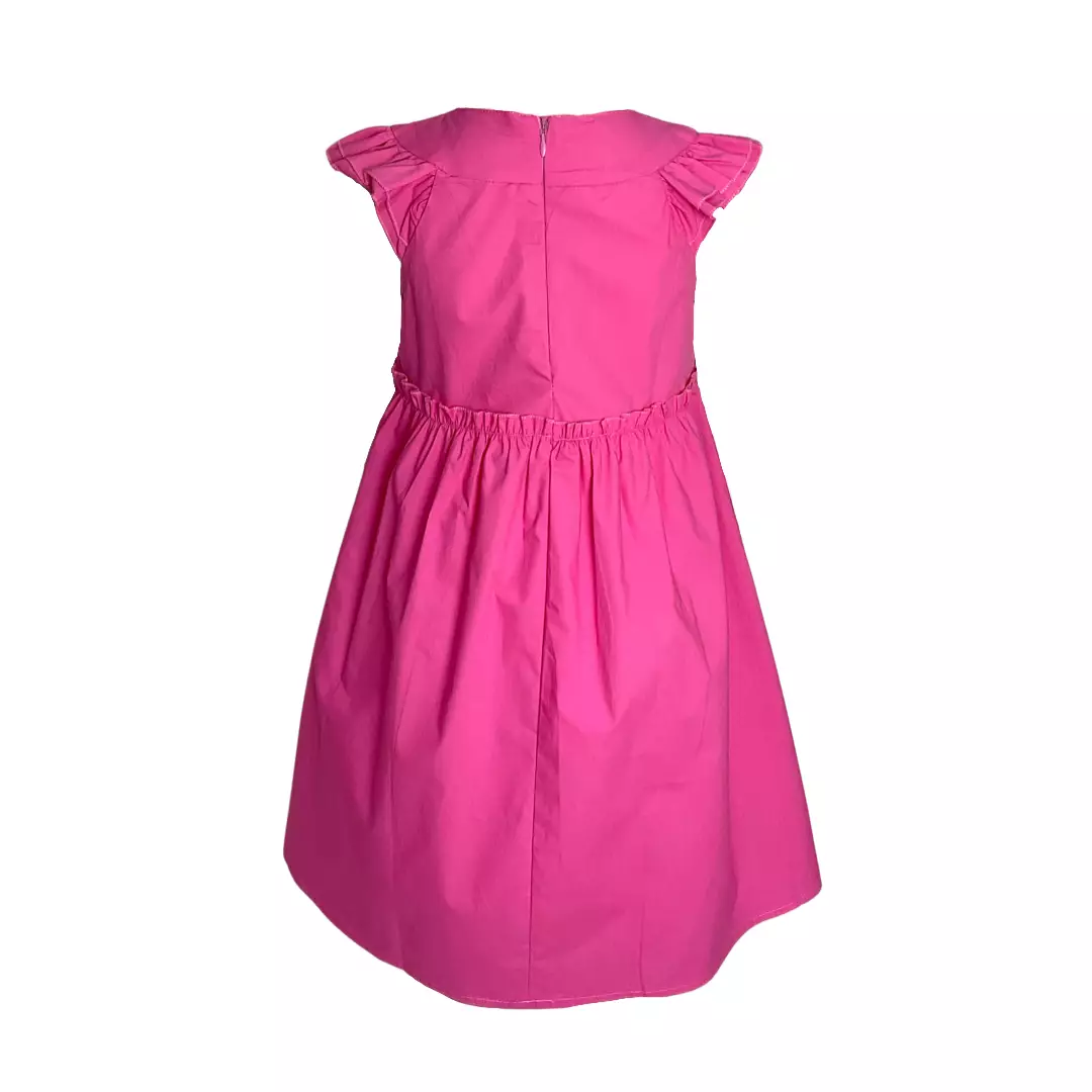 Pingu Long Dress Anak Perempuan Polos Pink 91002428
