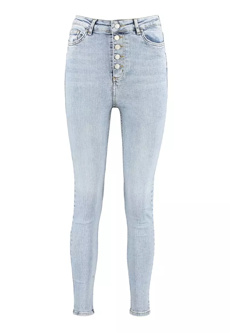 Trendyol Front Button High Waist Skinny Jeans 2024 Buy Trendyol