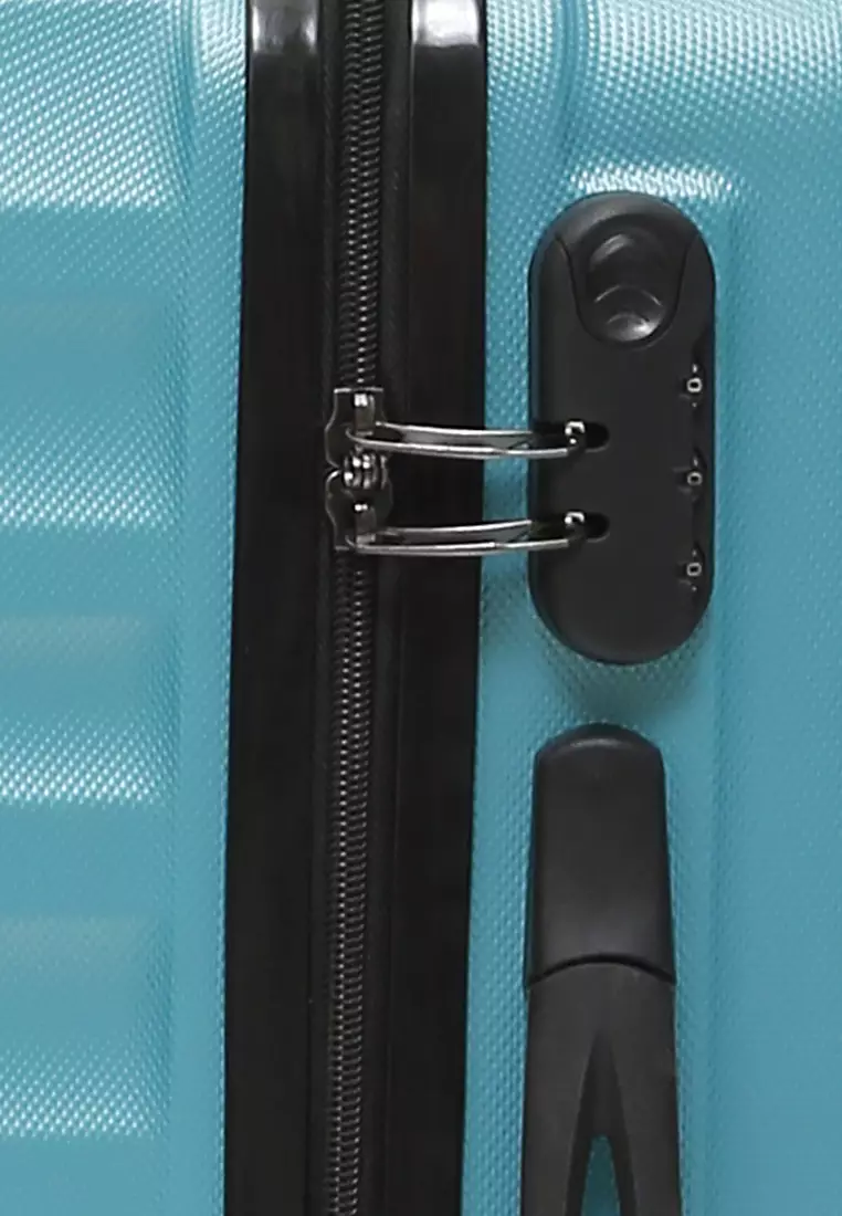 Carlton Koper Unisex Size 20 Inch Suitcase Combination Lock Material ABS+PVC Coated ORIGINAL - Tosca