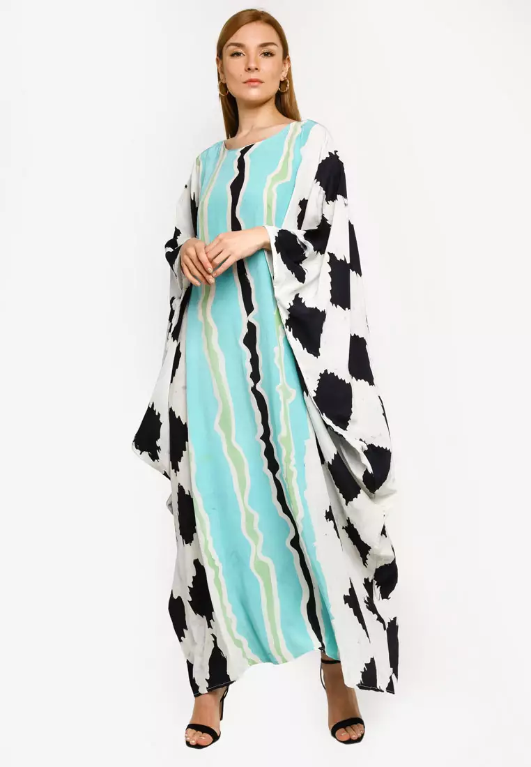 Buy Amin jauhary KAFTAN SILK QIEFA Online ZALORA Malaysia