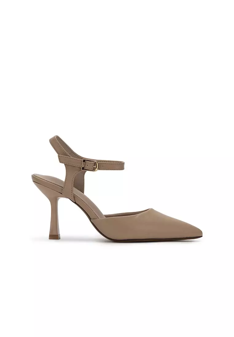 Discount on Nose  shoes - SKU: Pointy Toe Ankle Strap Heel Pump