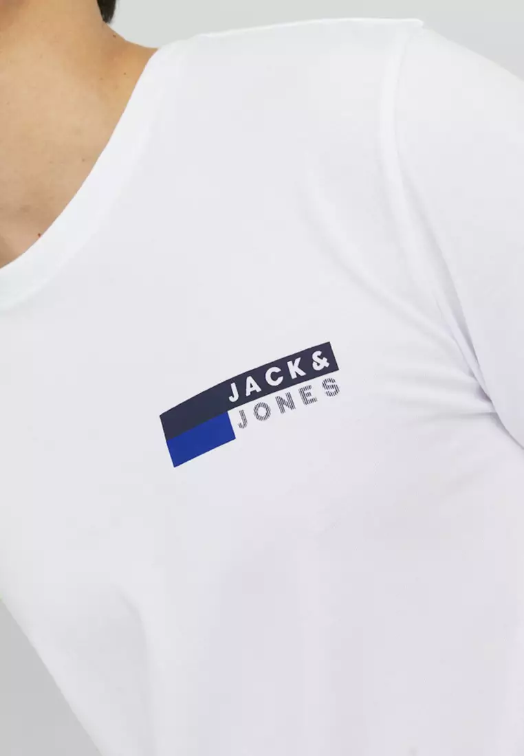 Short Sleeve Crew Neck Logo Tee