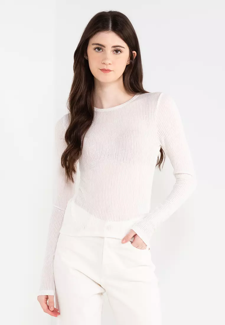 Cotton on 2025 sheer top