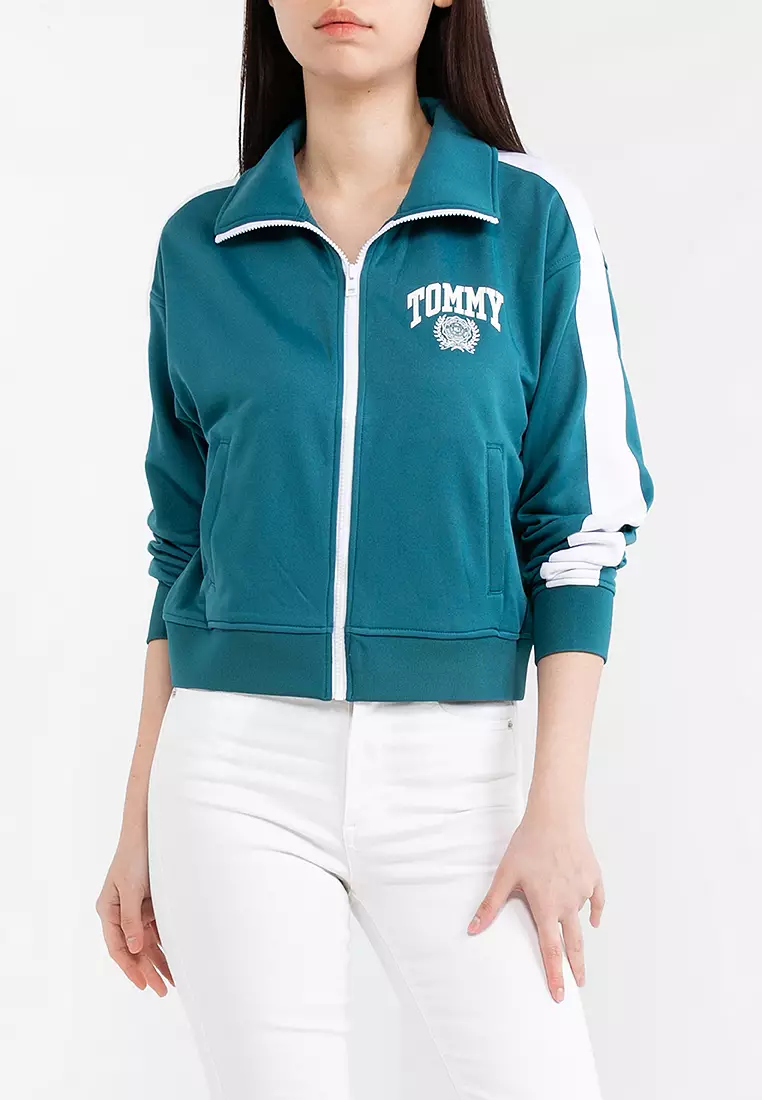 Tommy Hilfiger Varsity Logo Zip Track Jacket Tommy Jeans 2025 - Main Image