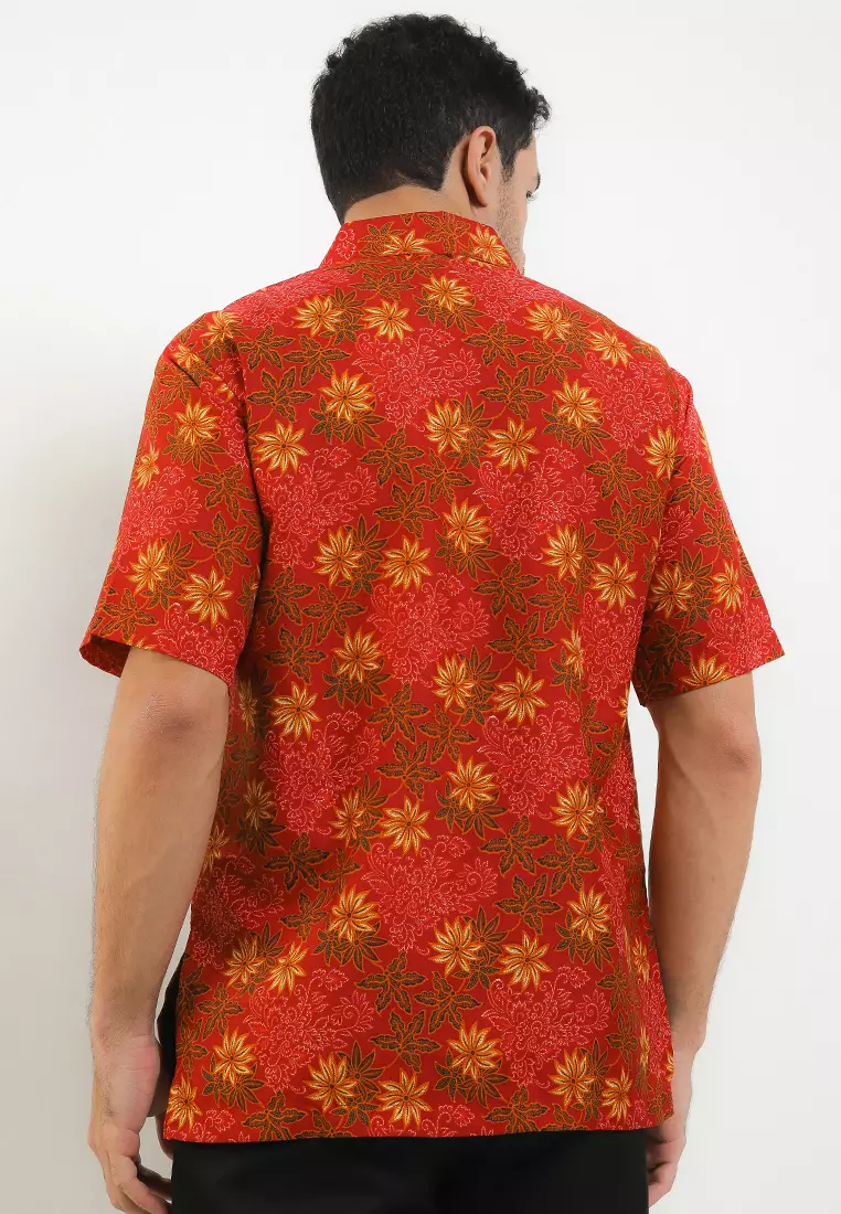 Hem Regular Fit Batik Kembang 5
