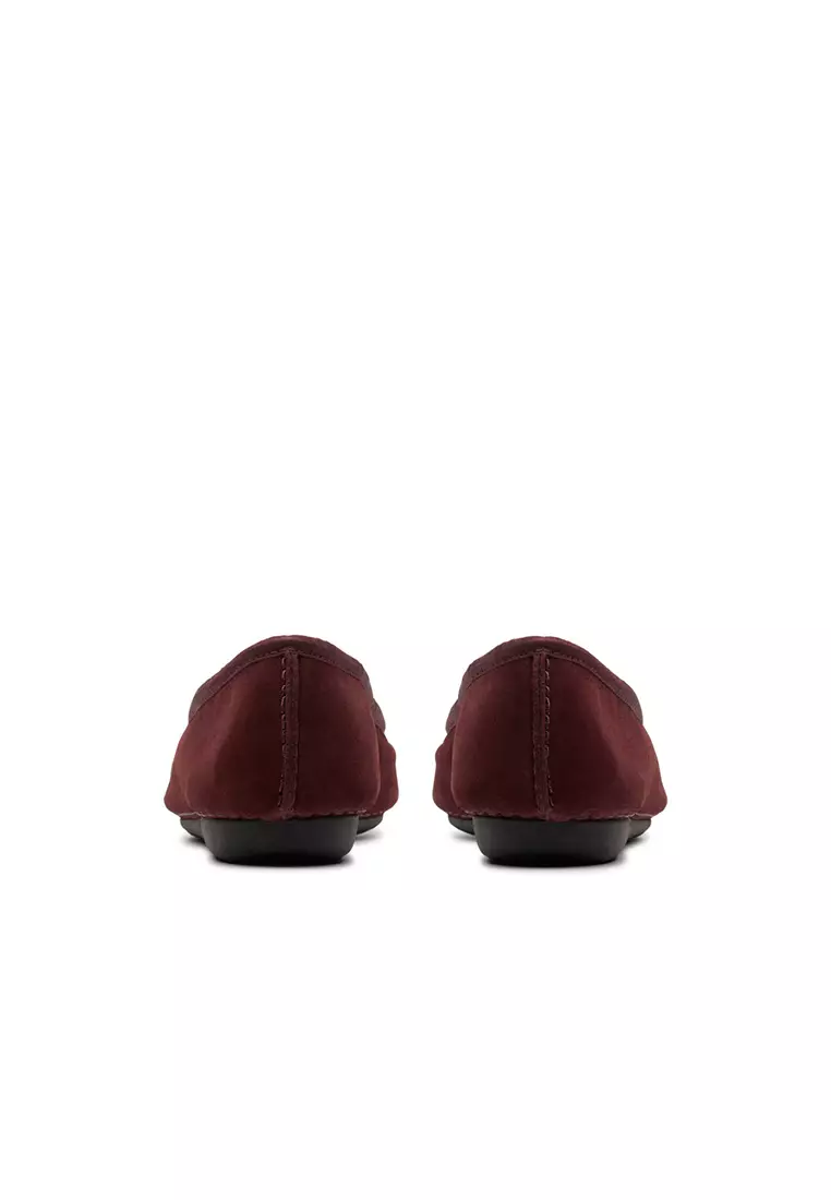 Womens Freckle Ice Pumps - Merlot Suede