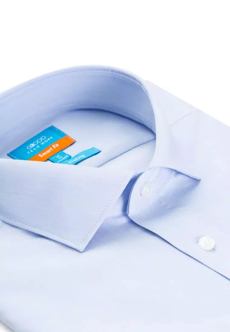 Non-Iron Quick Dry Smart Fit Poplin Shirt