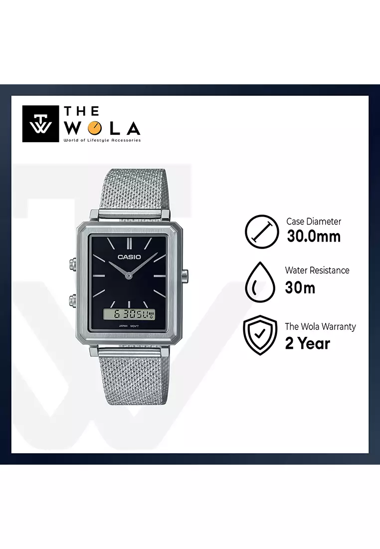 Buy Casio Watches Men's Analog-Digital Watch MTP-B205M-1E