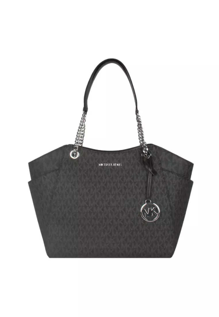 Michael kors chain tote bag hot sale