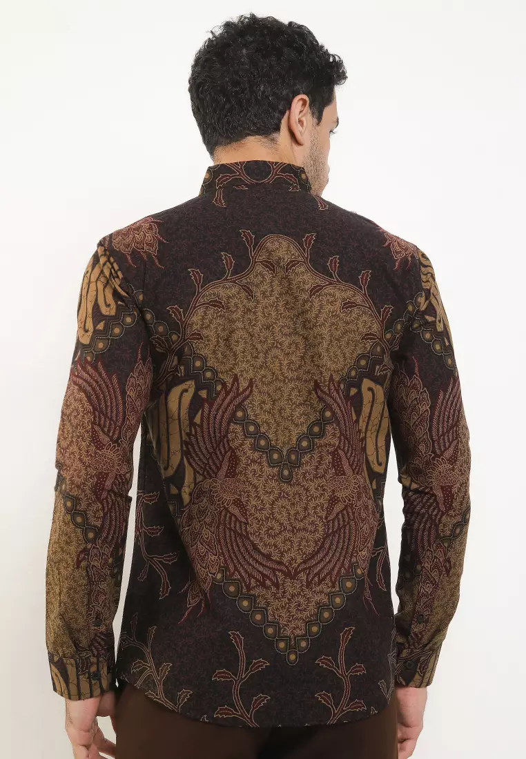BATIK TALENTA EXCLUSIVE Lengan panjang slimfit  GRENN WING