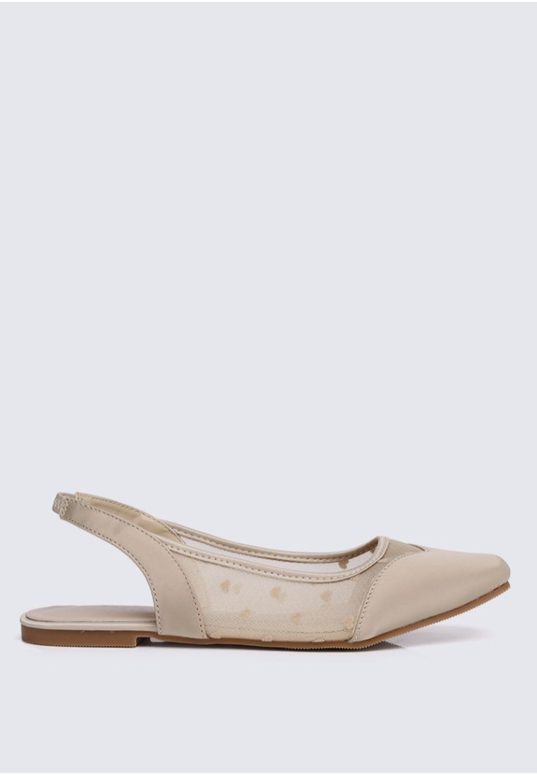 My Ballerine My Valentine Comfy Ballerina In Nude