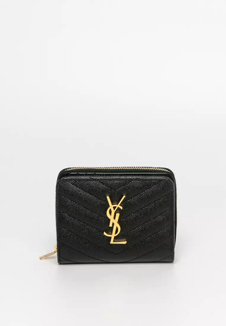 Ysl clearance black wristlet