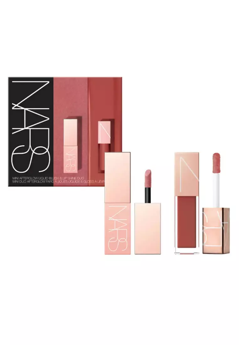 NARS Mini Afterglow Liquid Blush & Lip Shine Duo - Dolce Vita & Aragon