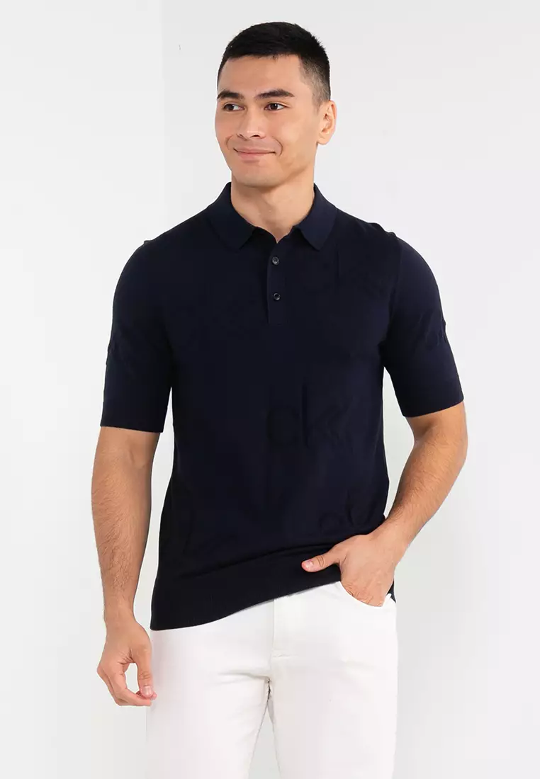 Calvin klein pima cotton polo deals