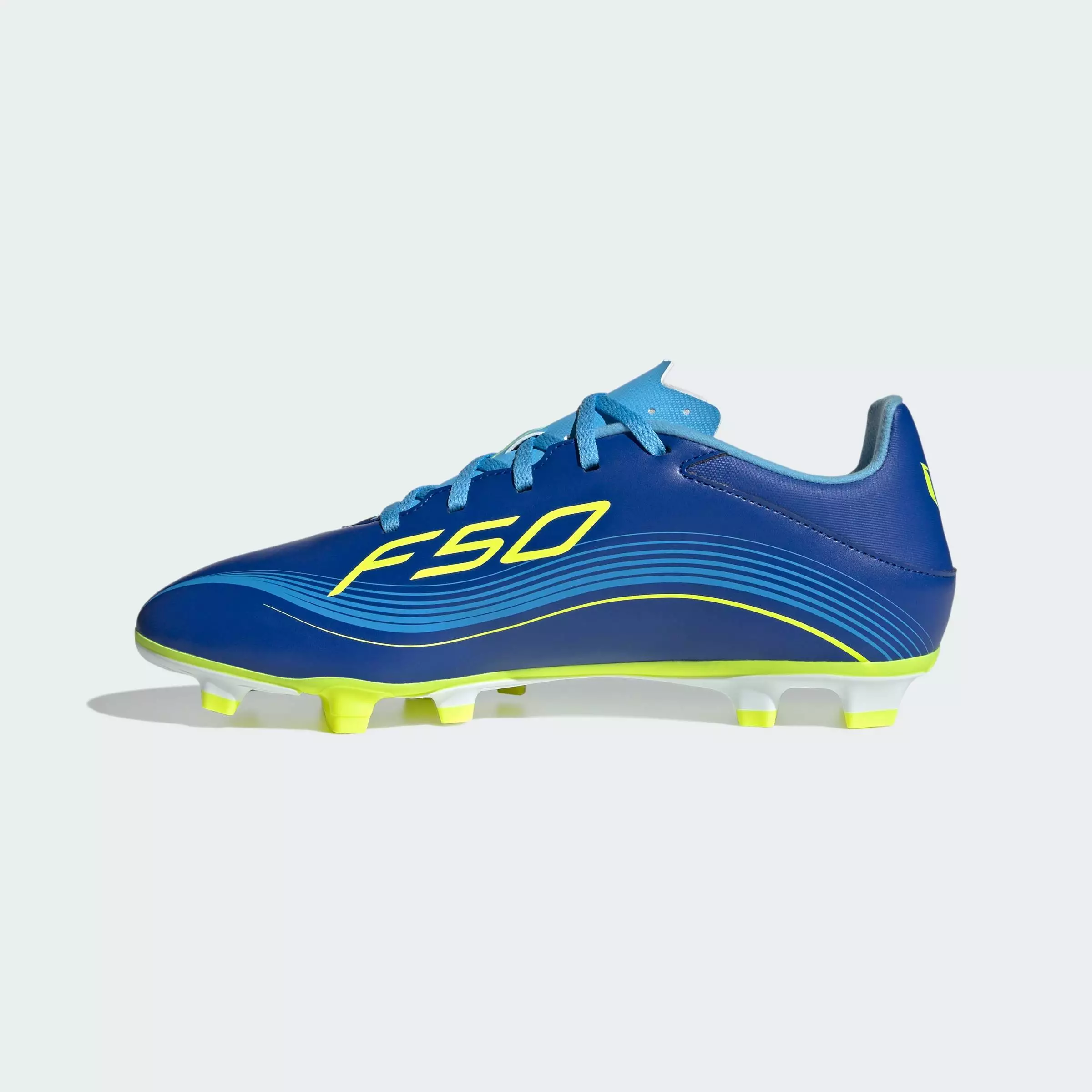 Football F50 Messi Club Firm/Multi-Ground Boots Unisex Blue JP7444