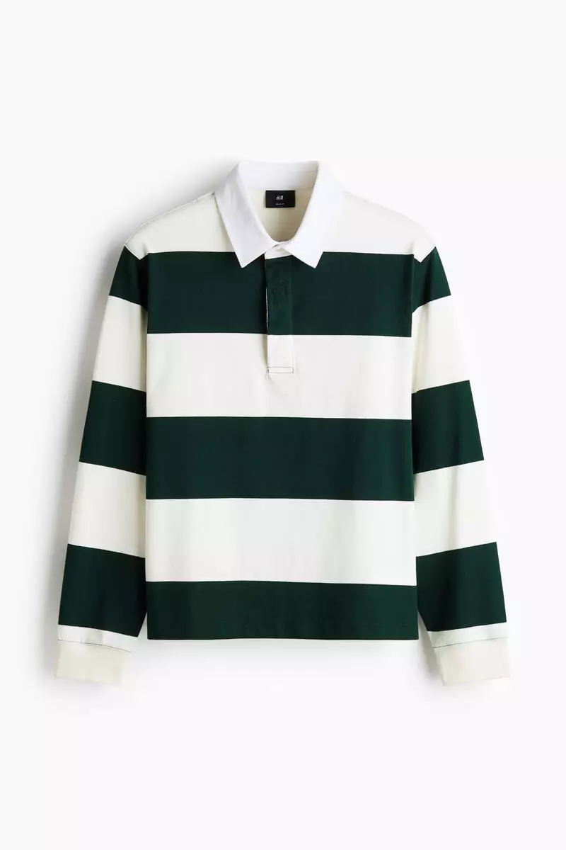 Regular Fit Cotton rugby shirt