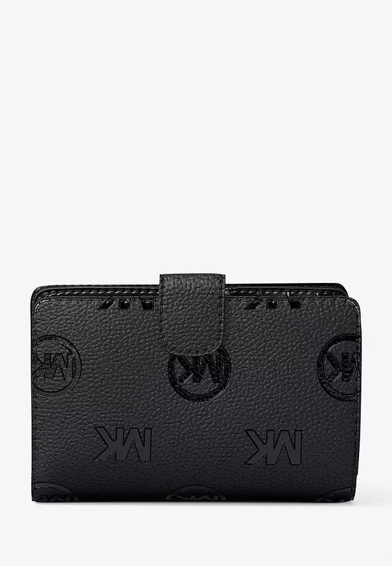 Jet Set Travel Medium Logo Debossed Billfold Wallet