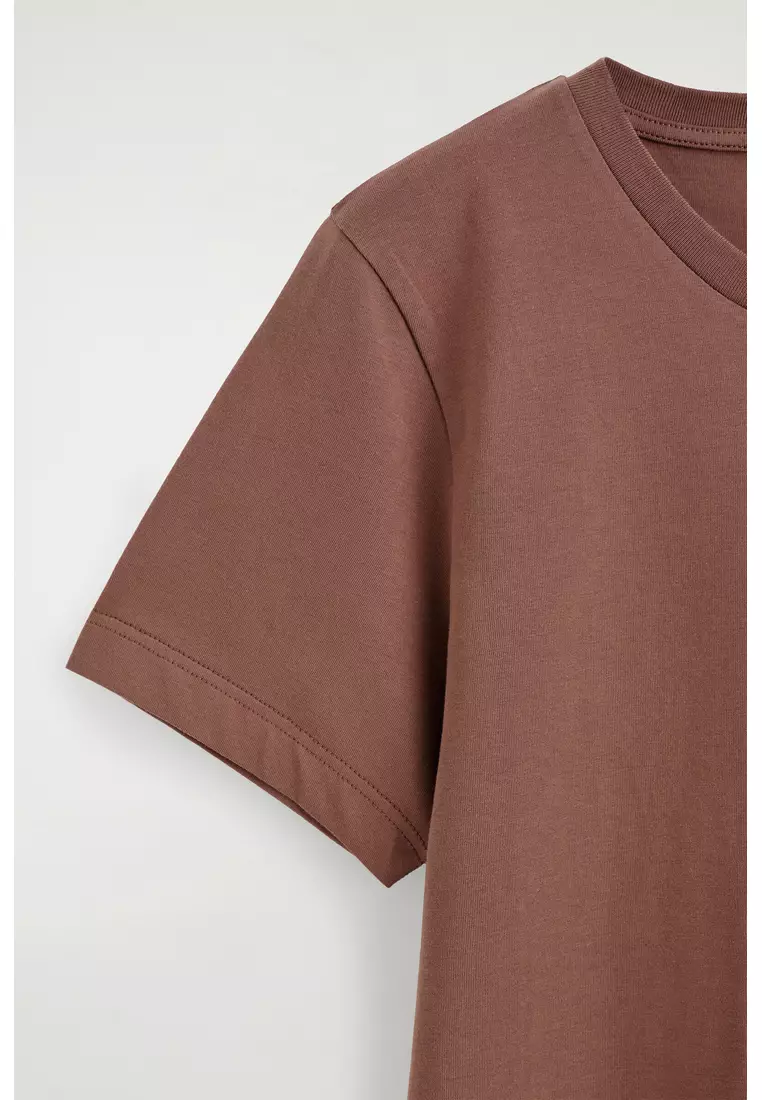 COTTON CREW-NECK T-SHIRT