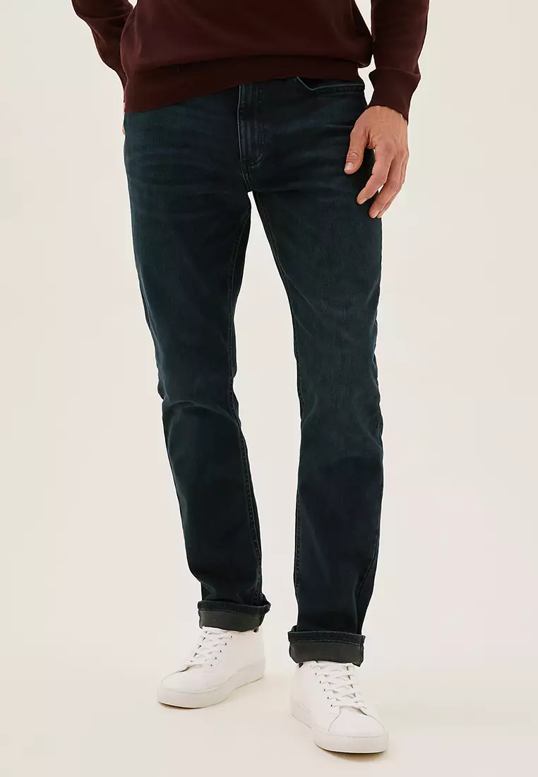 Jual Marks Spencer Slim Fit Super Stretch Performance Jeans