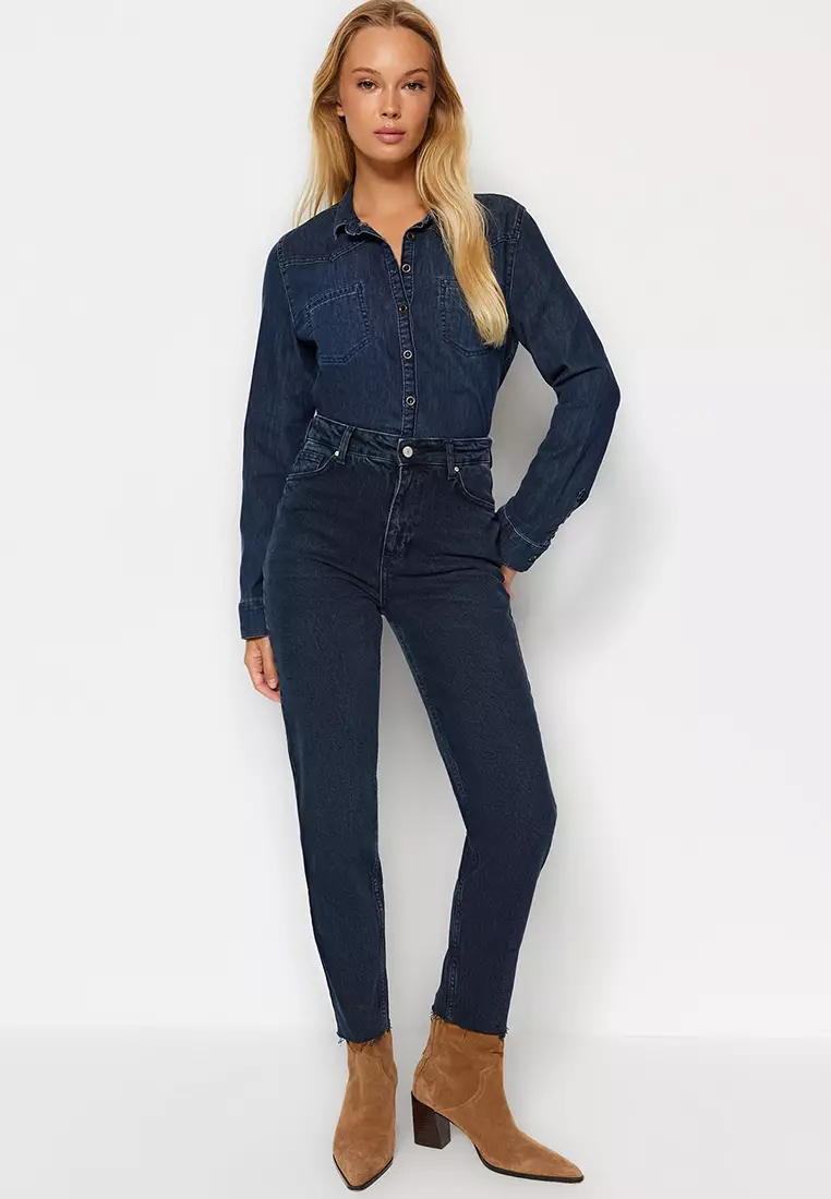 High Waist Mom Jeans