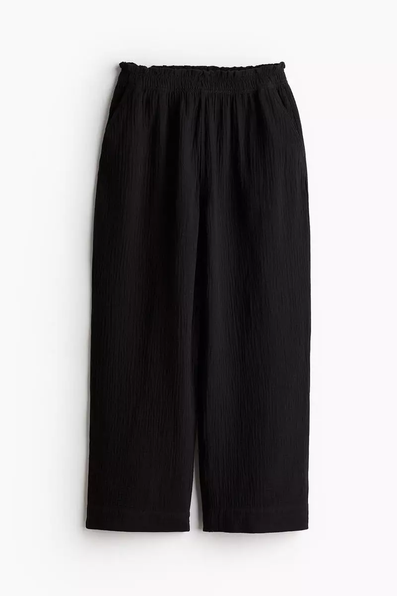 Buy H&M Paper bag trousers 2024 Online ZALORA Singapore
