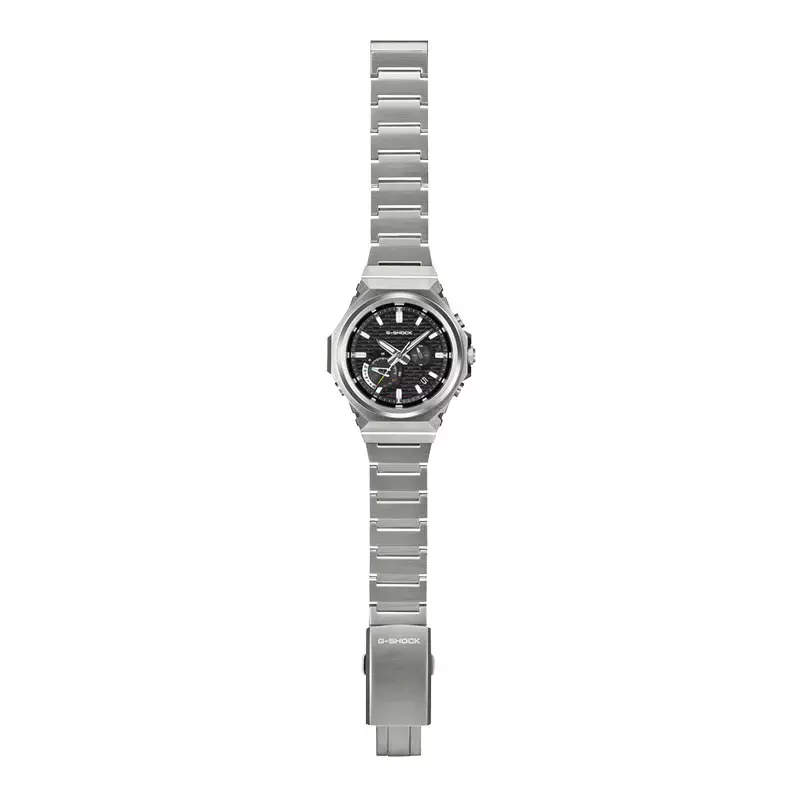 Jam Tangan Pria Casio G-Shock GST-B1000D-1AJF G-Steel Tough Solar Men Black Dial Stainless Steel Band (JDM)