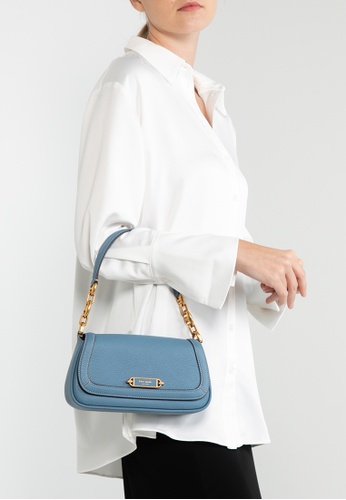Kate Spade Gramercy Pebbled Leather Small Flap Shoulder Bag | ZALORA ...