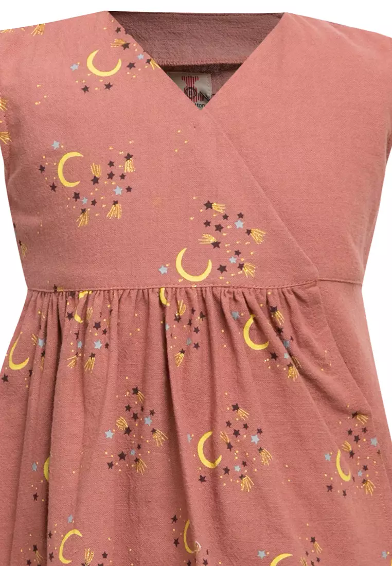 Girl Moon Star Mini Dress