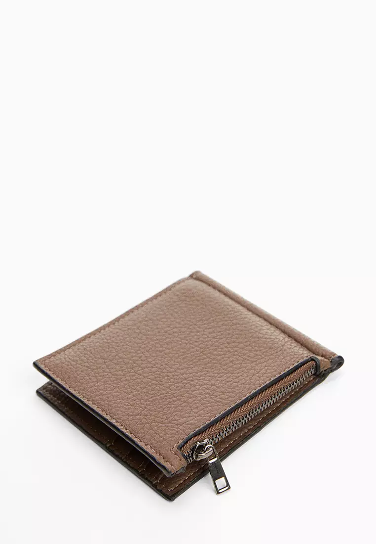 MANGO Man Anti Contactless Card Holder Wallet ZALORA