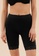 MARKS & SPENCER black M&S Cotton Lace High Rise Cycling Shorts EB951AA8ECFA02GS_5