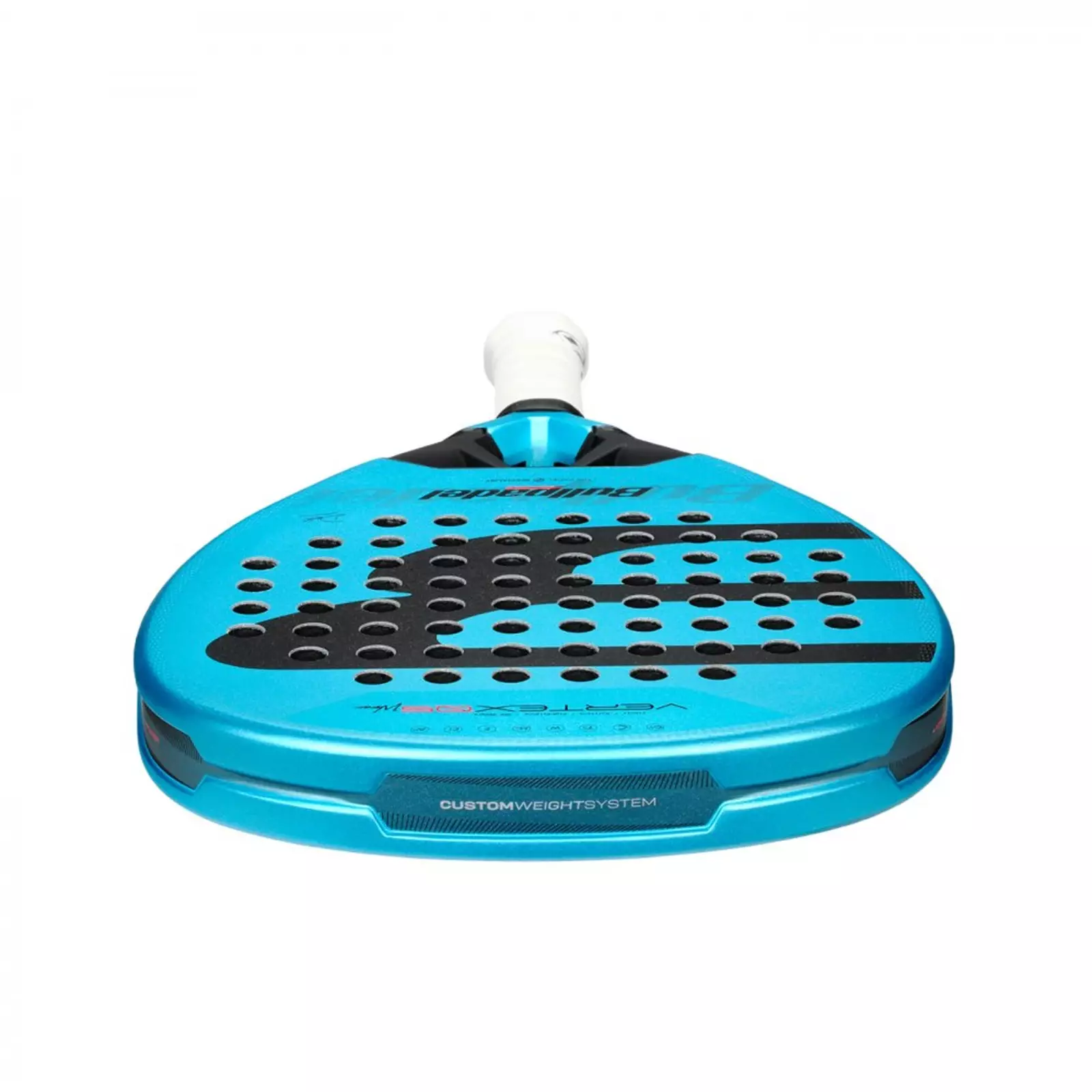 Raket Padel BULLPADEL Vertex 05 W 2026 350-360G Sky Blue Black