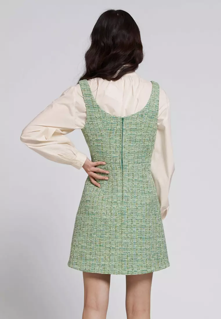 Celena tweed mini best sale dress
