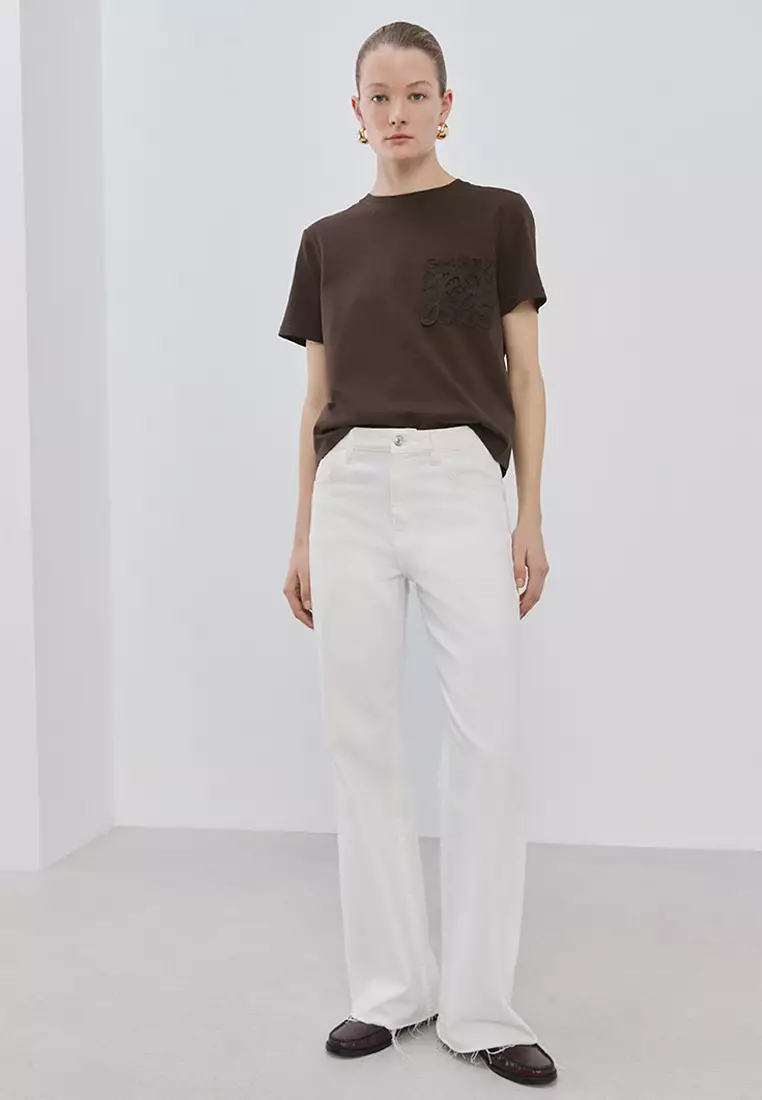 Embroidered Cotton T-Shirt