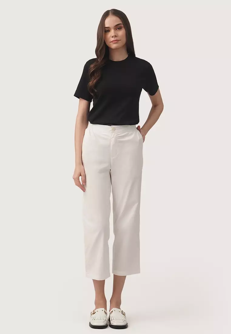 Interlock T-Shirt With Side Slit