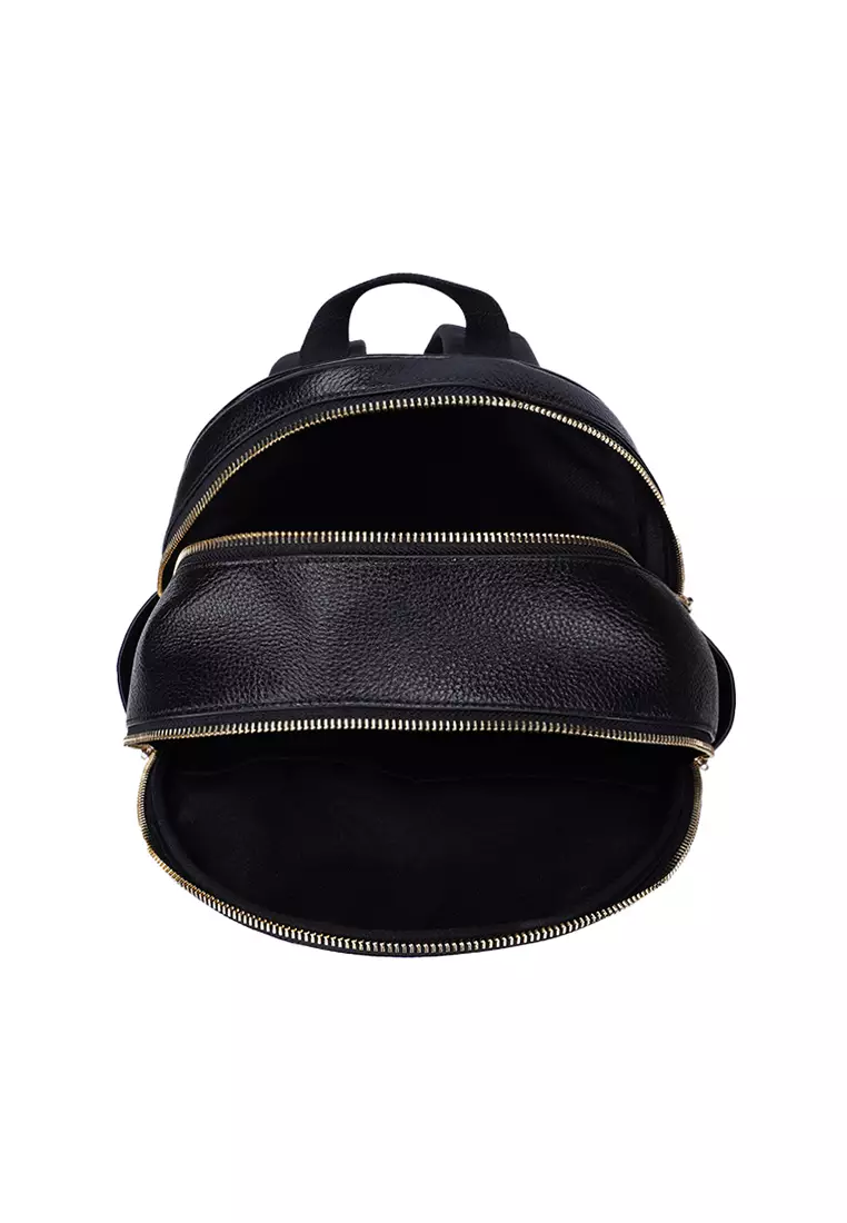 large women's Leather Backpack