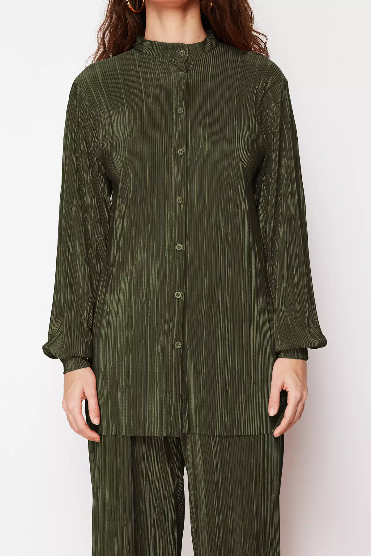 MODEST Pleated Knitted Bottom-Top Set