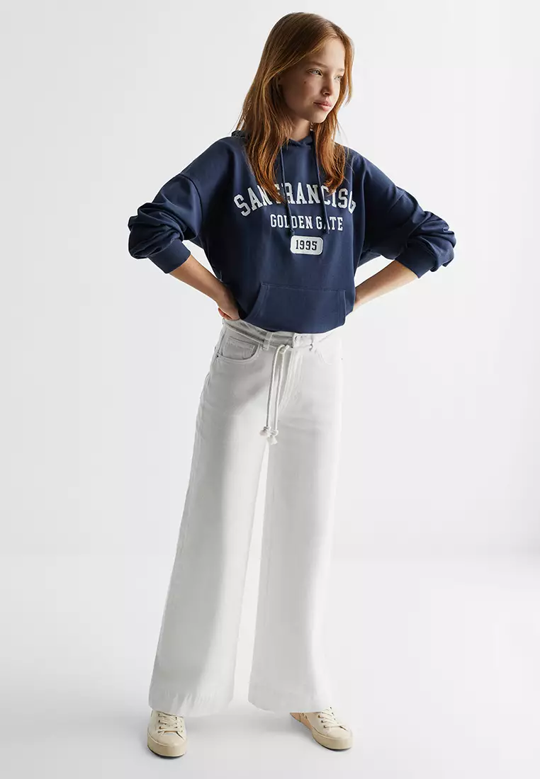 Buy MANGO KIDS Teens Cord Culotte Jeans 2023 Online | ZALORA Singapore
