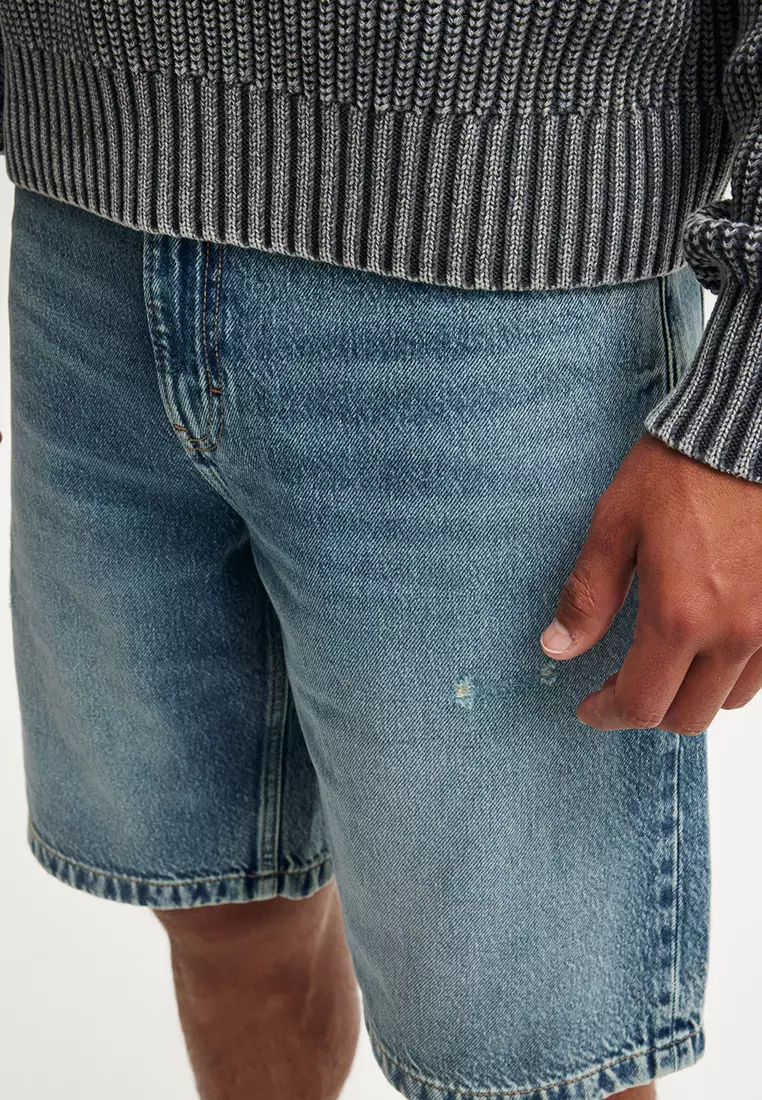 Baggy Denim Shorts