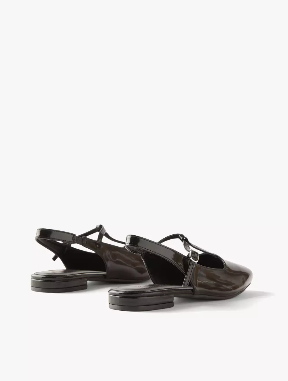 RUBI - HEELS - MILEY T-BAR BLOCK HEEL - Black
